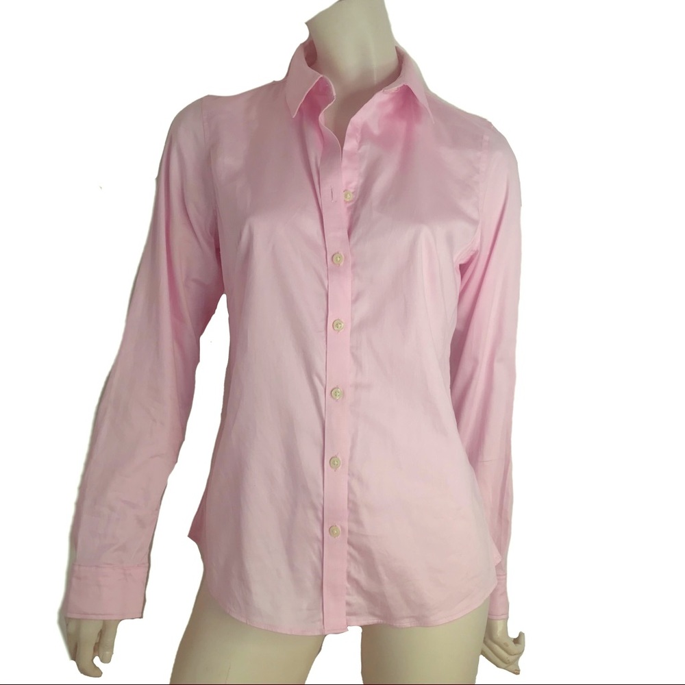 Banana Republic Button Fitted Shirt Preppy